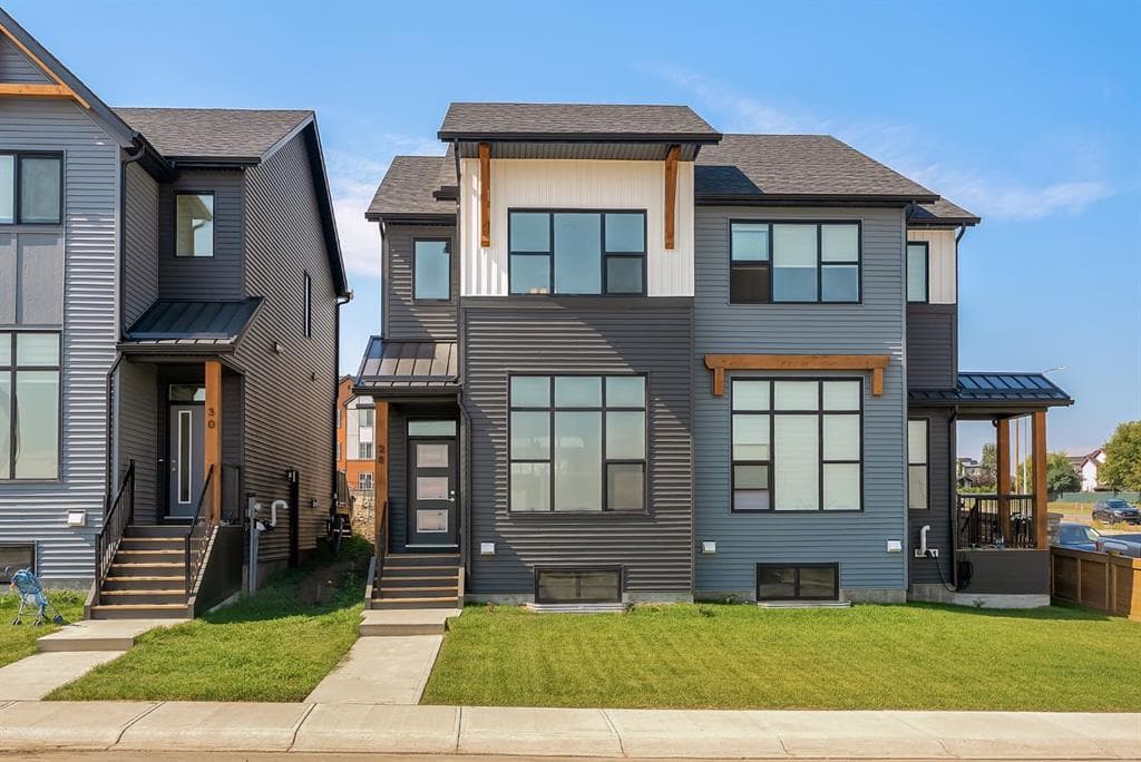3-bed Semi-detached for sale at 28 Tillotson Loop, Okotoks