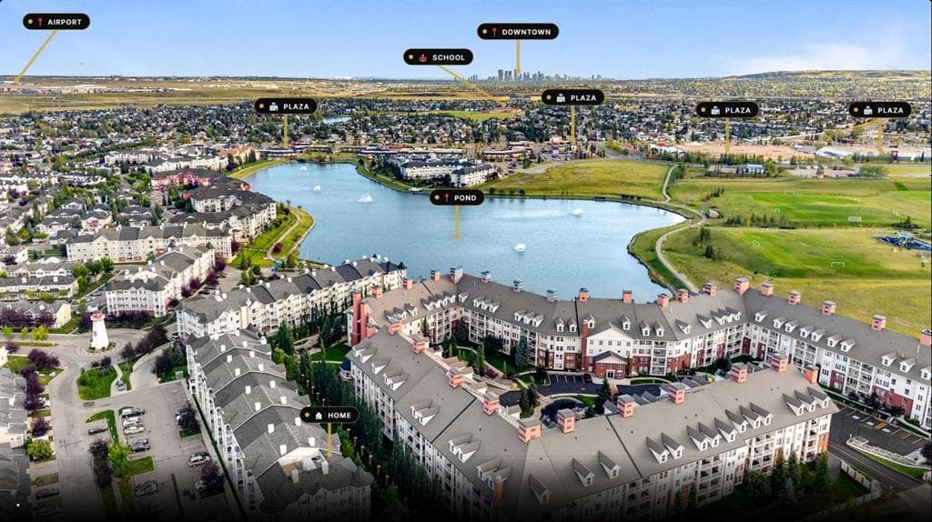 2-bed Apartment for sale at 4408, 31 Country Village Manor NE, Calgary