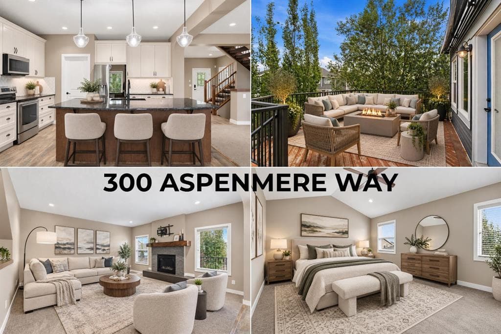 6-bed Detached for sale at 300 Aspenmere Way, Chestermere