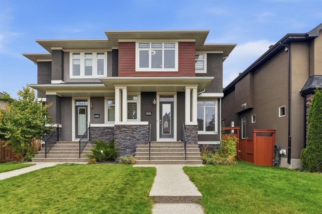 4-bed Semi-detached for sale at 1458 Richland Road NE, Calgary
