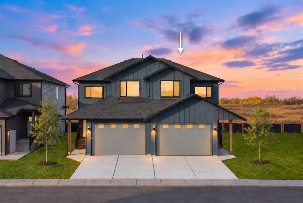 4-bed Semi-detached for sale at 6 Strathmore Lakes Point, Strathmore