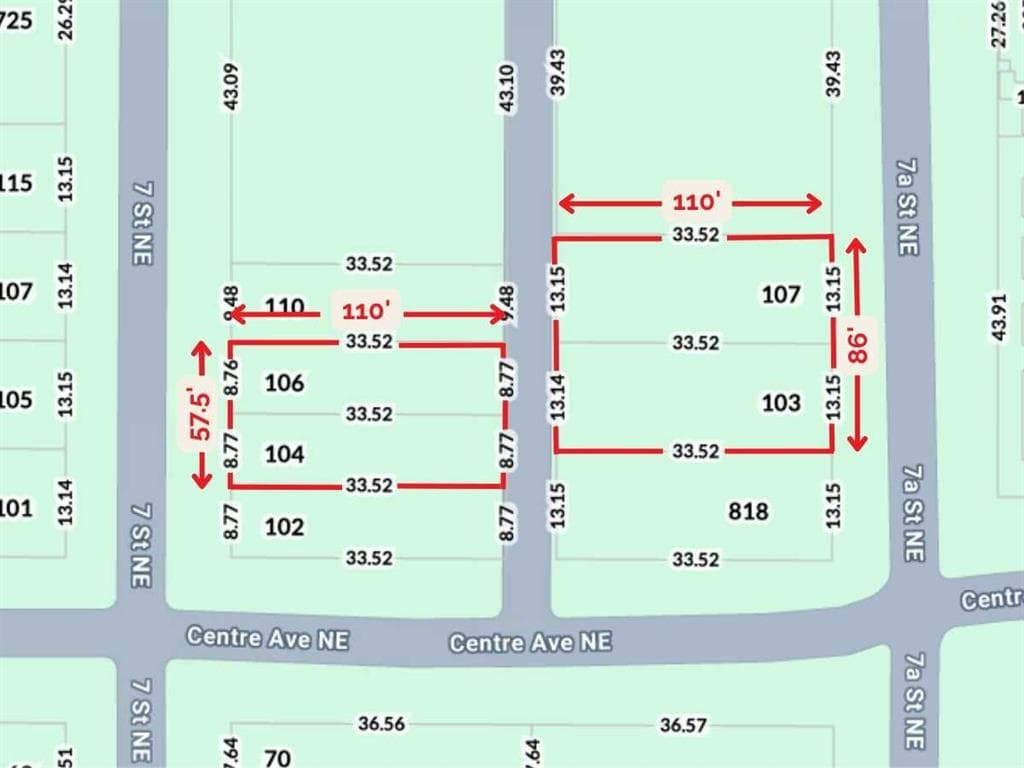 4-bed Detached for sale at 107 7A Street NE, Calgary