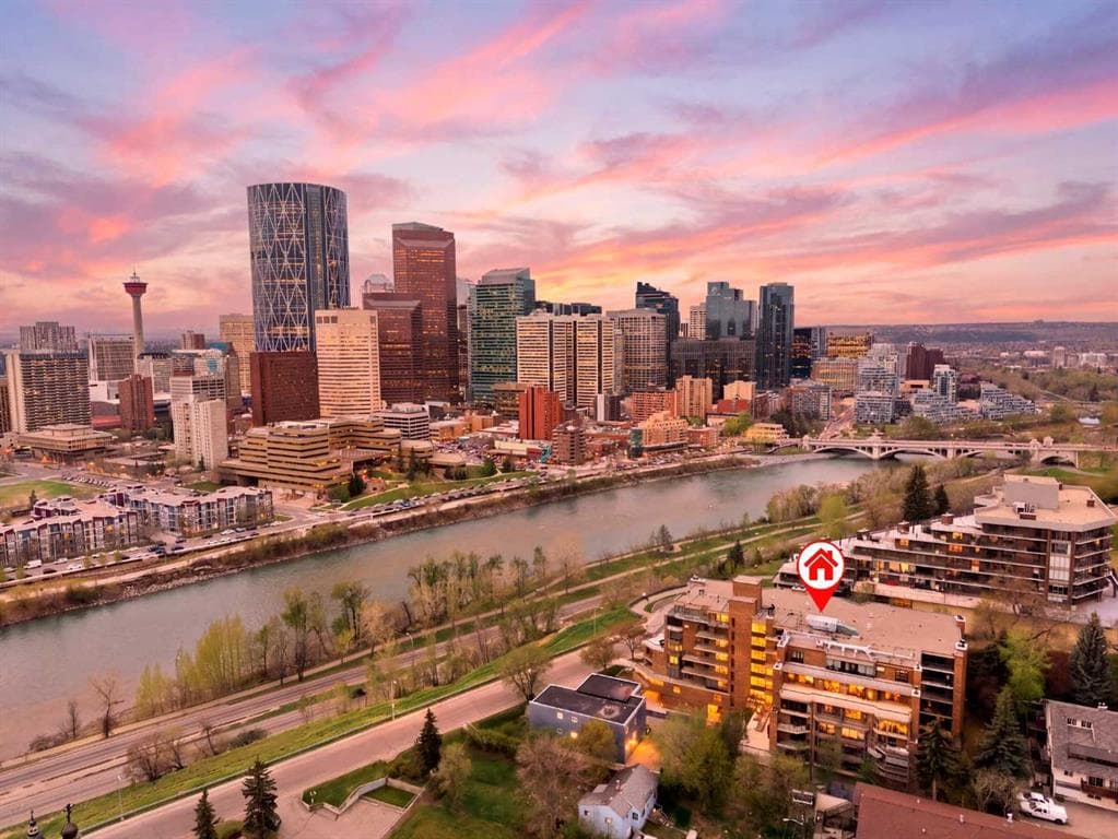 1-bed Apartment for sale at 805, 320 Meredith Road NE, Calgary
