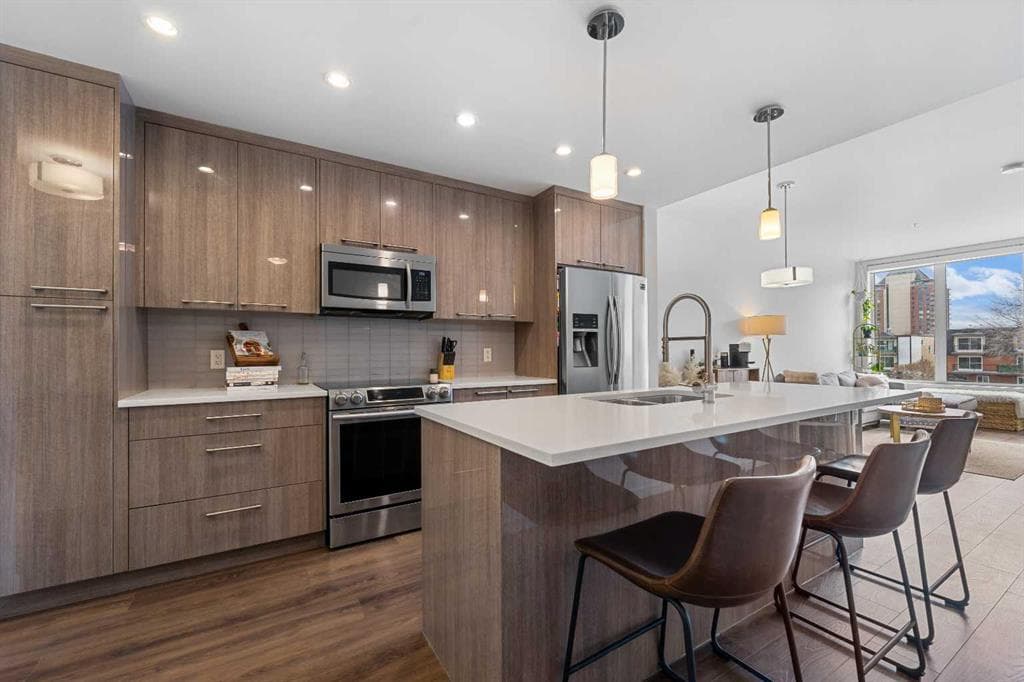 1-bed Apartment for sale at 307, 317 22 Avenue SW, Calgary