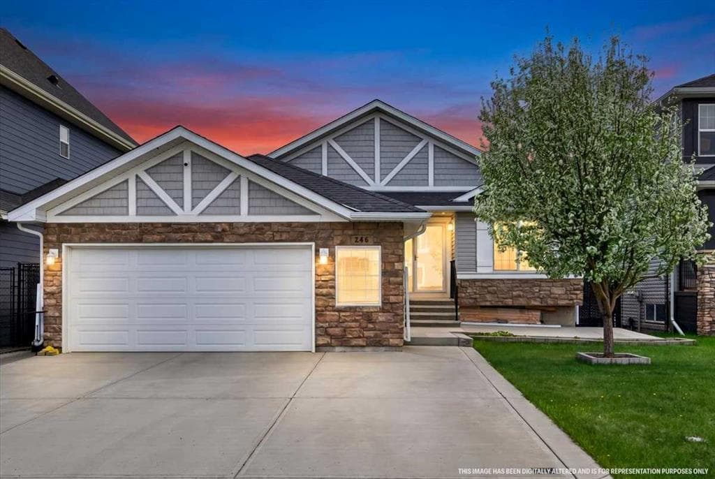4-bed Detached for sale at 248 Rainbow Falls Way, Chestermere