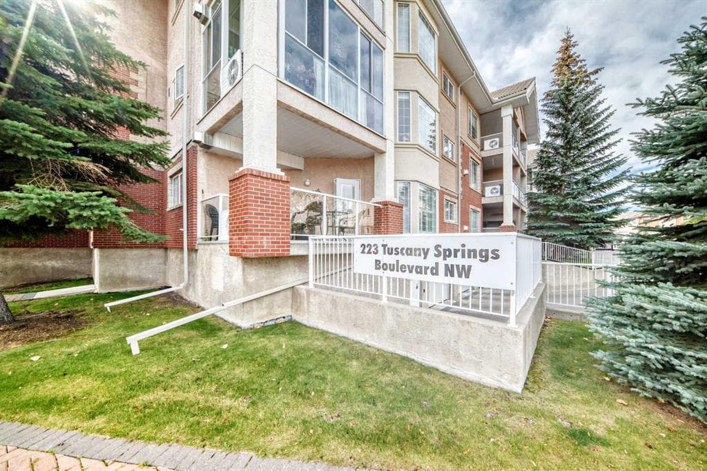 2-bed Apartment for sale at 159, 223 Tuscany Springs Boulevard NW, Calgary