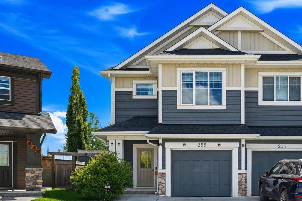 3-bed Semi-detached for sale at 235 Auburn Meadows Place SE, Calgary