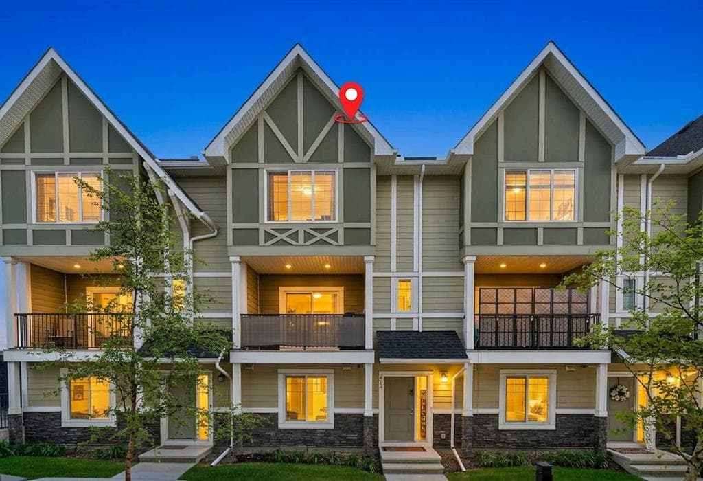 2-bed Townhouse for sale at 412 Nolanlake Villas NW, Calgary
