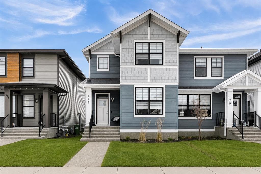 4-bed Semi-detached for sale at 125 Emberside Hollow, Cochrane