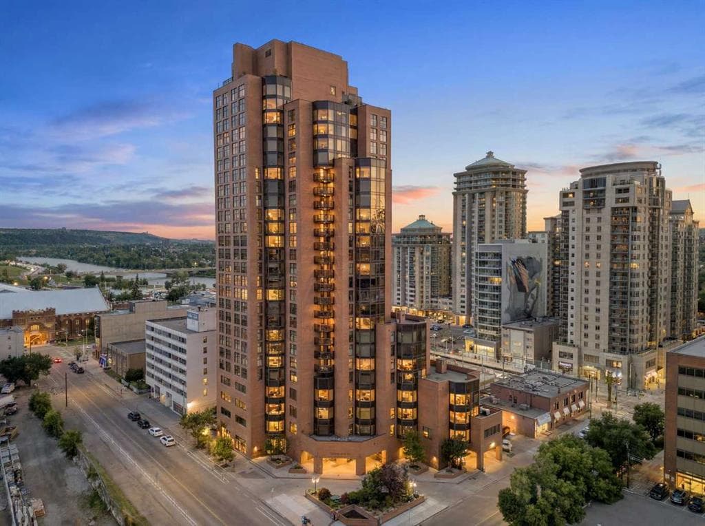 2-bed Apartment for sale at 606, 1100 8 Avenue SW, Calgary