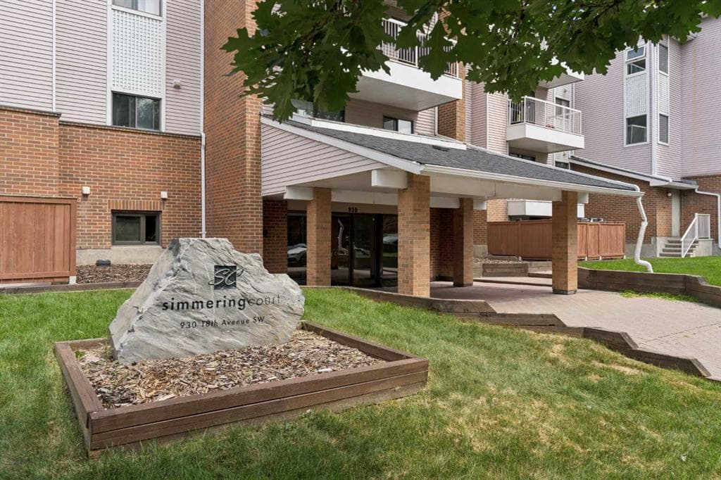 2-bed Apartment for sale at 101, 930 18 Avenue SW, Calgary