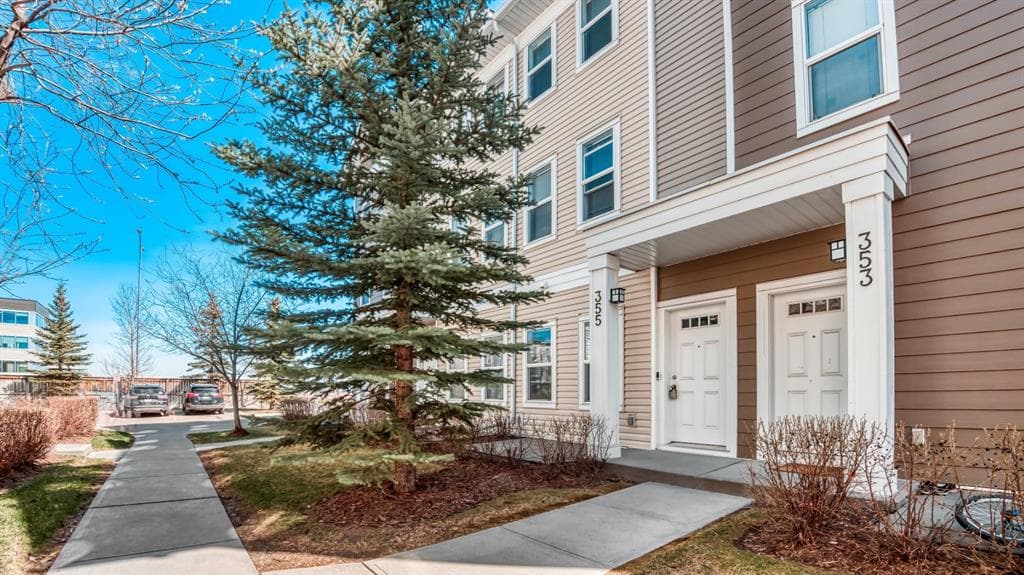 2-bed Townhouse for sale at 355 Silverado Common SW, Calgary