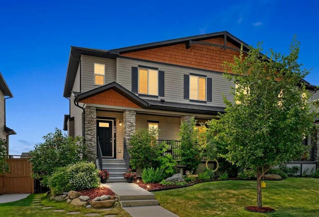 4-bed Semi-detached for sale at 268 Rainbow Falls Green, Chestermere