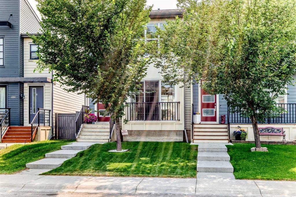 2-bed Semi-detached for sale at 680 Walden Drive SE, Calgary