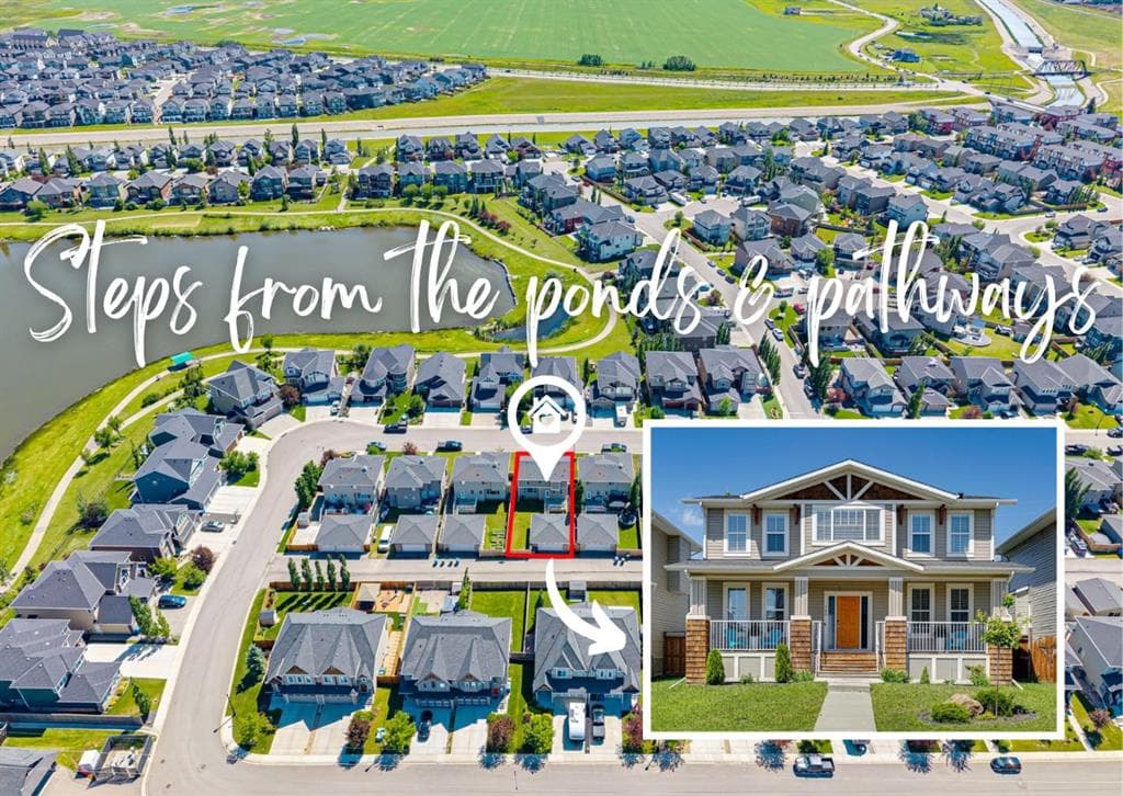 5-bed Detached for sale at 145 Rainbow Falls Glen, Chestermere