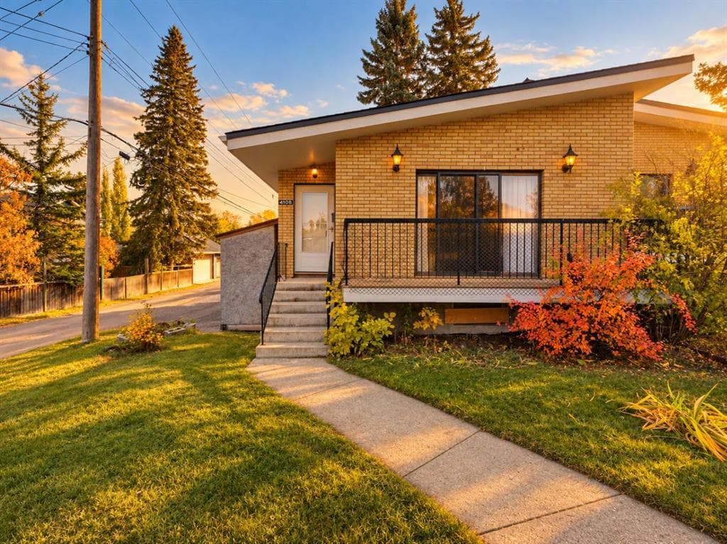 2-bed Semi-detached for sale at 4108 67 Street NW, Calgary