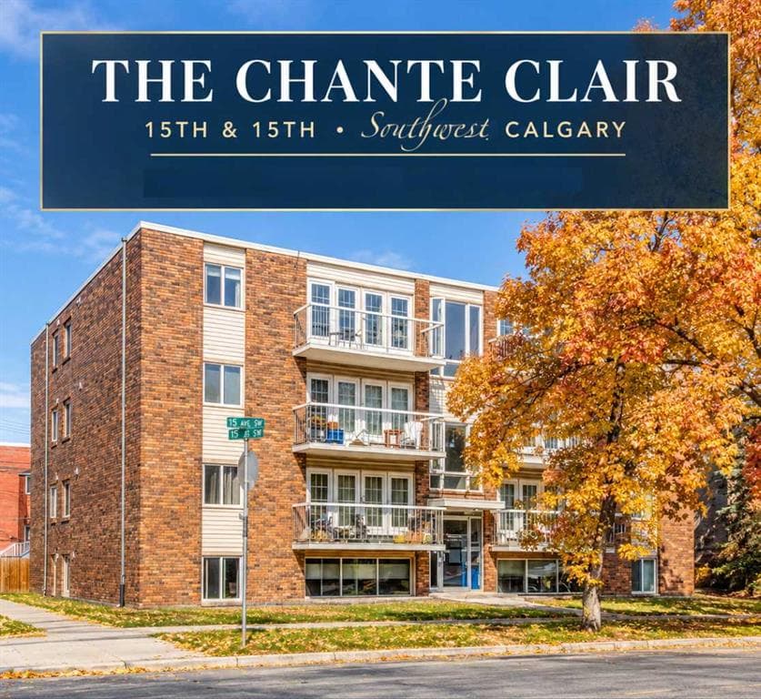2-bed Apartment for sale at 302, 1534 15 Avenue SW, Calgary