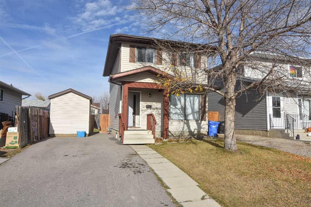 3-bed Detached for sale at 412 Abadan Place NE, Calgary