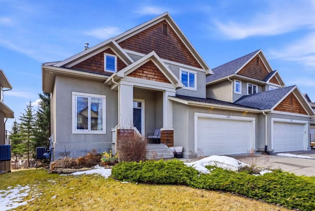 5-bed Semi-detached for sale at 243 Whispering Water Way, Rural Rocky View County