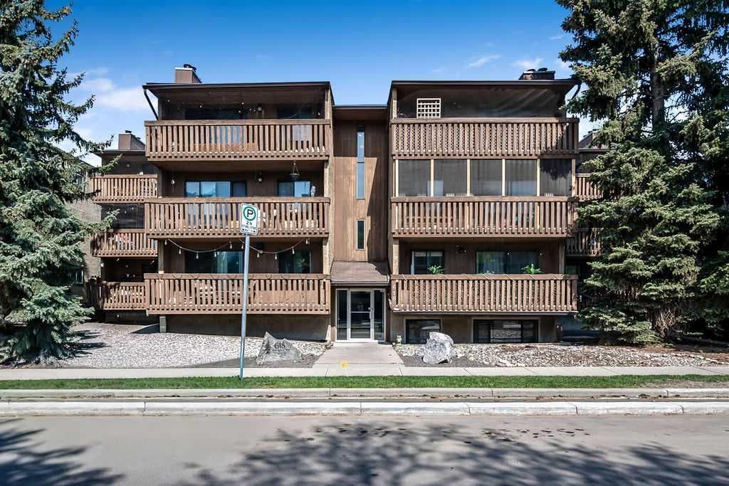 1-bed Apartment for sale at 201, 618 2 Avenue NW, Calgary