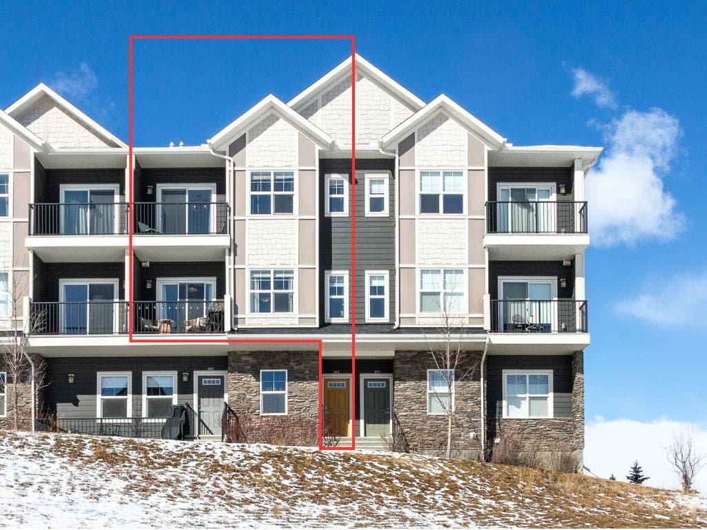 2-bed Townhouse for sale at 412, 250 Fireside View, Cochrane