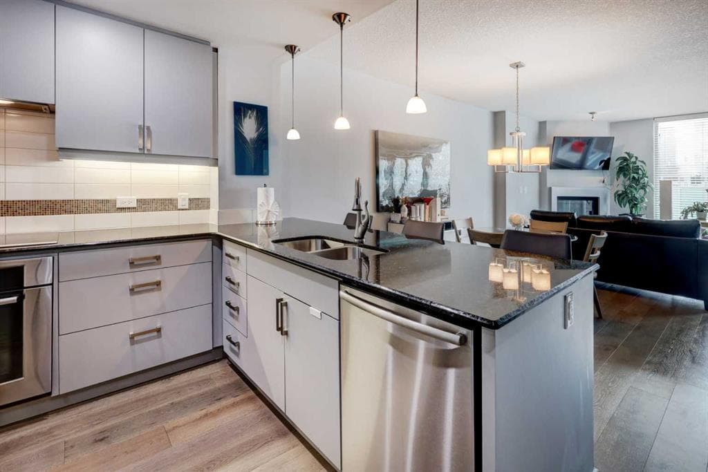 1-bed Apartment for sale at 1406, 888 4 Avenue SW, Calgary