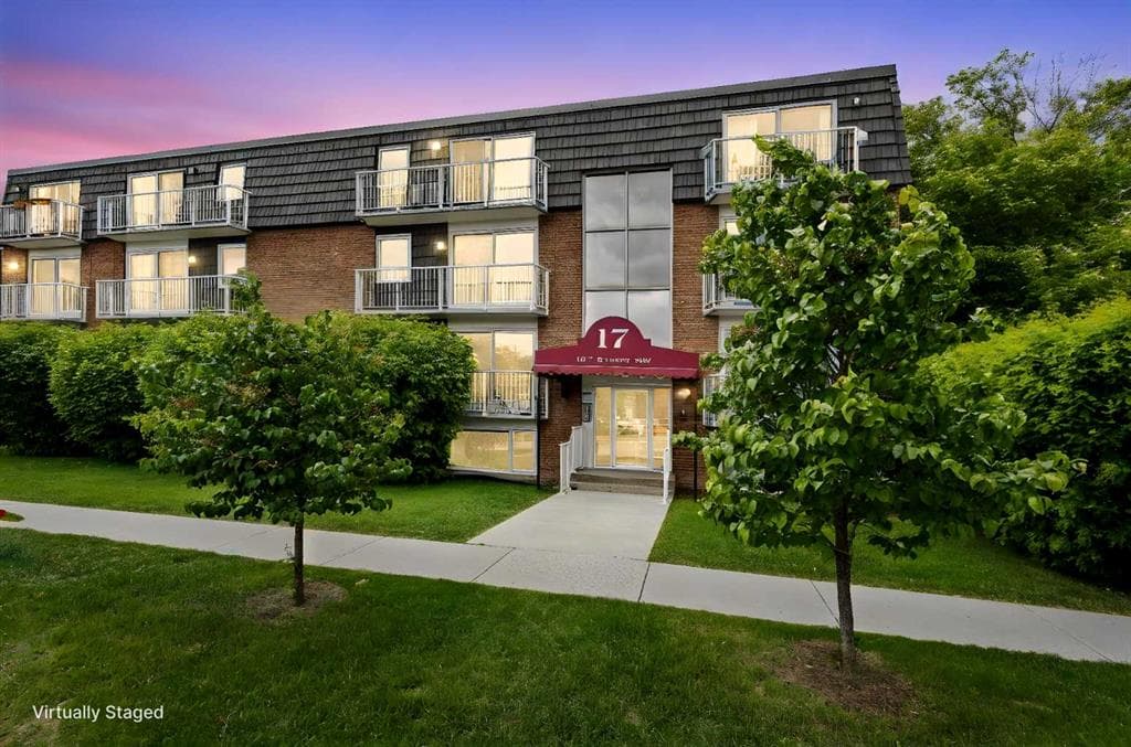 1-bed Apartment for sale at 105, 17 13 Street NW, Calgary