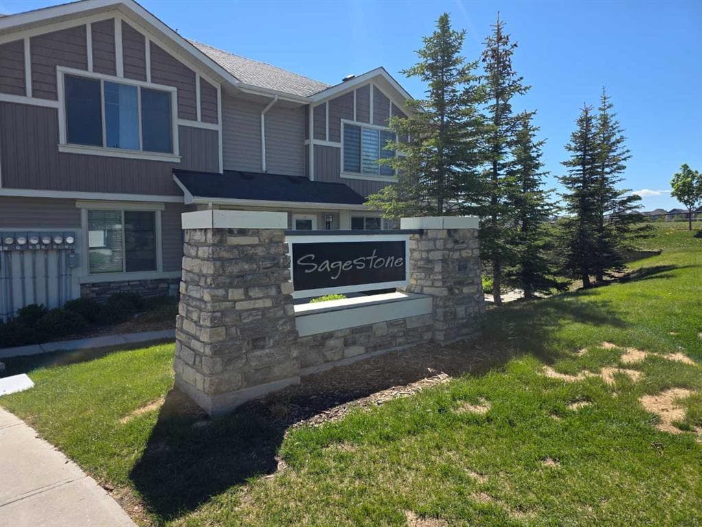 2-bed Townhouse for sale at 1707, 250 Sage Valley Road NW, Calgary