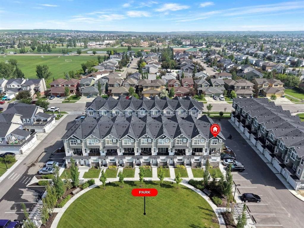 3-bed Townhouse for sale at 809, 115 Sagewood Drive SW, Airdrie