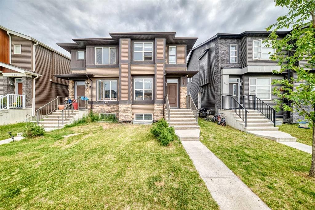 4-bed Semi-detached for sale at 206 Cornerstone Avenue NE, Calgary