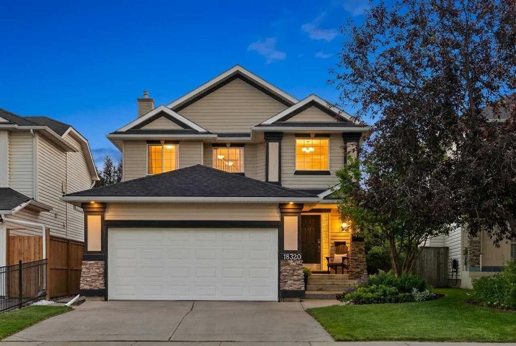 3-bed Detached for sale at 18320 Chaparral Street SE, Calgary