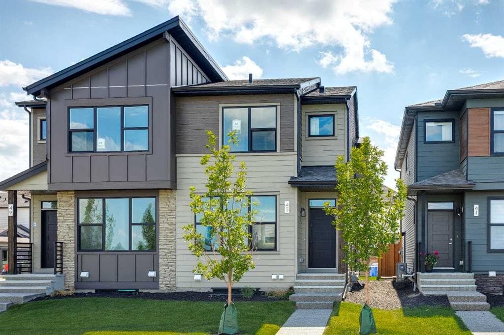 3-bed Semi-detached for sale at 45 Silverton Glen Way SW, Calgary