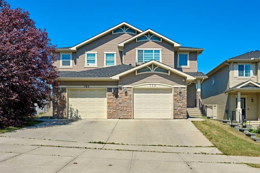 3-bed Semi-detached for sale at 789 Panatella Boulevard NW, Calgary
